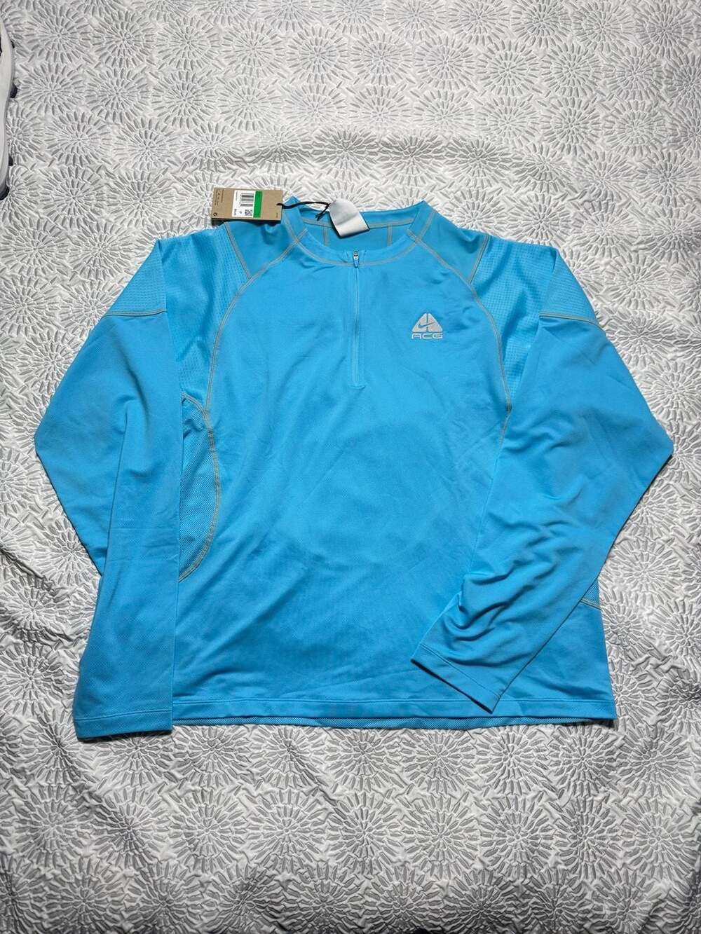 Nike ACG Vault Dri-FIT Long-Sleeve Top Size XL Blue